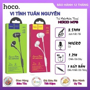 Tai nghe có dây Hoco M76