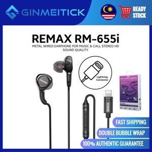 Tai nghe có dây Remax RM-655i