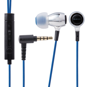 Tai nghe Elecom Aqua nhét tai có mic EHP-BS100 (BS100SV/ BS100BK)