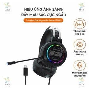 Tai nghe Gaming có dây Lecoo HT401