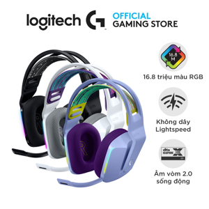 Tai nghe Gaming Logitech G733 LIGHTSPEED Wireless 7.1 RGB