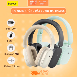 Tai nghe - Headphone Baseus Bowie H1i