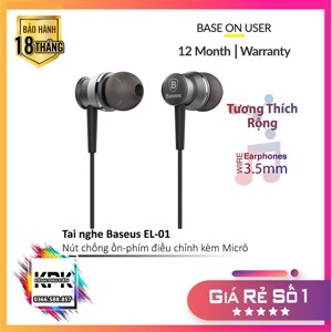 Tai nghe - Headphone Baseus EL-01