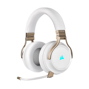 Tai nghe - Headphone Corsair Virtuoso RGB Wireless Pearl