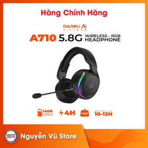 Tai nghe - Headphone DareU A710 RGB Wireless