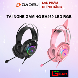 Tai nghe - Headphone DareU EH469 Queen Pink