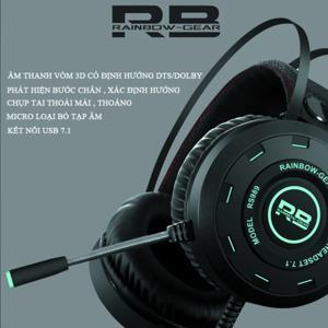 Tai nghe - Headphone Rainbow-Gear RS989