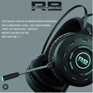 Tai nghe - Headphone Rainbow-Gear RS989