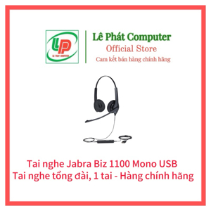 Tai nghe - Headphone Jabra Biz 1100 USB Mono