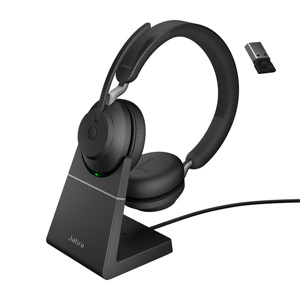Tai nghe - Headphone Jabra Evolve2 65 Stereo (kèm đế sạc)