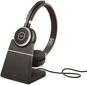 Tai nghe - Headphone Jabra Evolve 65 UC Stereo (kèm đế sạc)