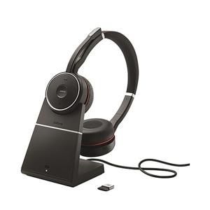 Tai nghe - Headphone Jabra Evolve 65 UC Stereo (kèm đế sạc)