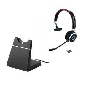 Tai nghe - Headphone Jabra Evolve 65 UC Mono (kèm đế sạc)