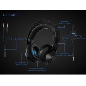 Tai nghe - Headphone Lenovo Legion H300 Stereo