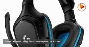 Tai nghe - Headphone Logitech G431 7.1 Surround