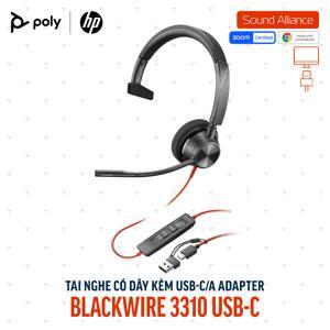 Tai nghe - Headphone Plantronics Blackwire 3310 USB-C
