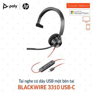 Tai nghe - Headphone Plantronics Blackwire 3310 USB-C