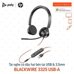 Tai nghe - Headphone Plantronics Blackwire 3325 USB-A