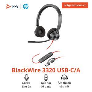 Tai nghe - Headphone Plantronics Blackwire 3320 USB-C
