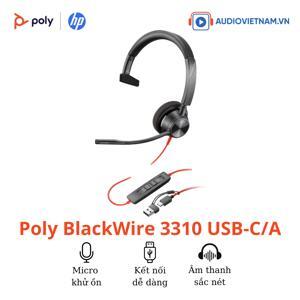 Tai nghe - Headphone Plantronics Blackwire 3310 USB-C