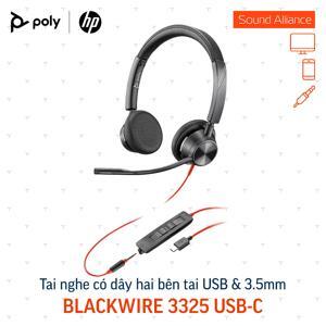 Tai nghe - Headphone Plantronics Blackwire 3325 USB-C