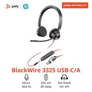 Tai nghe - Headphone Plantronics Blackwire 3325 USB-C