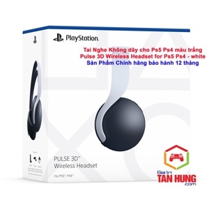 Tai nghe - Headphone PS5 không dây Sony Pulse 3D Wireless Headset