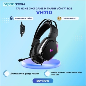 Tai nghe - Headphone Rapoo VH710