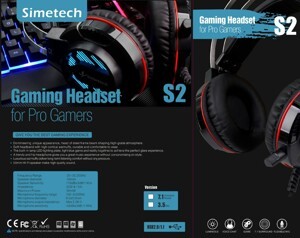 Tai nghe - Headphone Simetech S2