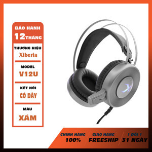 Tai nghe - Headphone Xiberia V12U Led USB