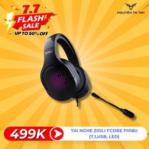 Tai nghe - Headphone Zidli Fcore FH18U 7.1 LED Gaming