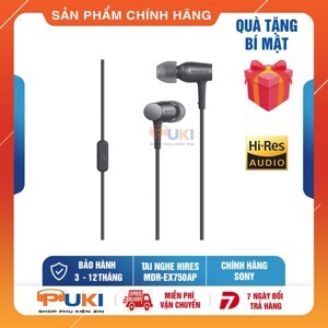 Tai nghe Hi-res Sony MDR - EX750AP (MDR-EX750AP)