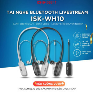 Tai nghe không dây iSK WH10