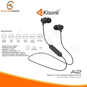 Tai nghe nhét tai bluetooth Kisonli KX-3