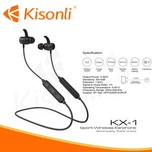 Tai nghe nhét tai bluetooth Kisonli KX1