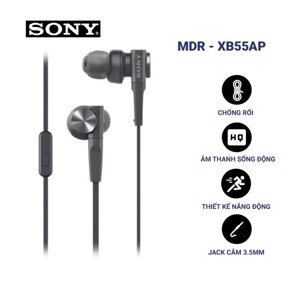 Tai nghe nhét tai Sony MDR-XB55AP