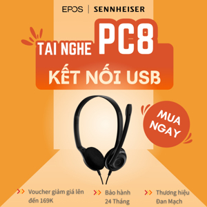 Tai nghe Sennheiser PC 8 USB (PC 8USB)