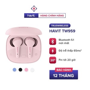 Tai nghe True Wireless Havit TW959