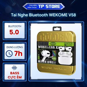 Tai nghe True Wireless WK TWS Earbuds Gen3 V58