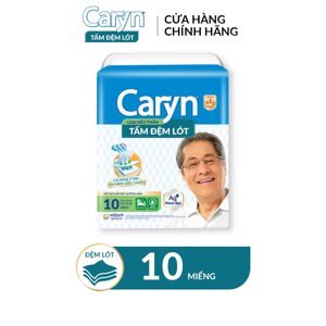 Tấm đệm lót Caryn loại siêu thấm size L 10 miếng