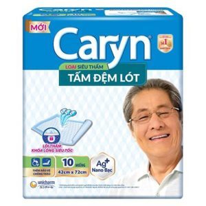 Tấm đệm lót Caryn loại siêu thấm size L 10 miếng