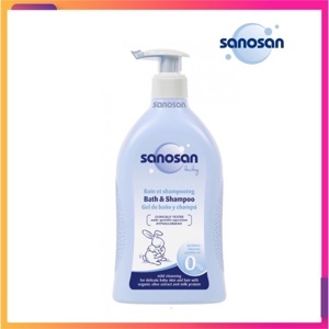 Sữa tắm gội cho bé Sanosan baby bath & sampoo 200ml