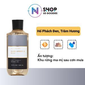 Tắm gội cho Nam - Bath & Body Works - Dark Amber 295ml