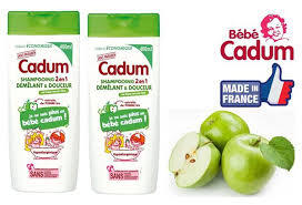 Sữa tắm gội sơ sinh Cadum 400ml