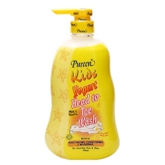 Sữa tắm gội toàn thân Pureen sữa chua vani - 150ml