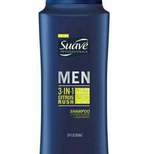 Tắm gội xả Suave 3 in 1 cho nam 828ml