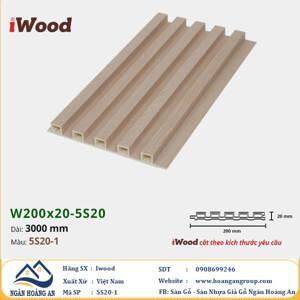 Tấm lam ốp tường Iwood 5S20-1