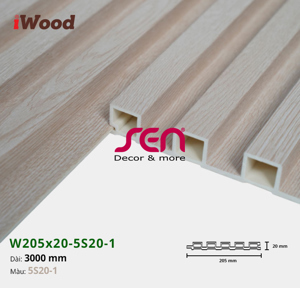 Tấm lam ốp tường Iwood 5S20-1