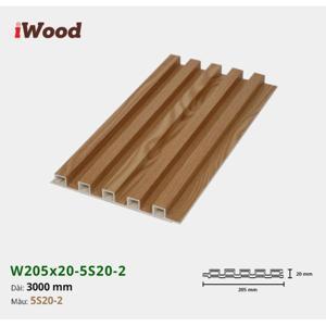 Tấm lam ốp tường Iwood 5S20-2