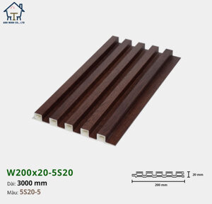 Tấm lam ốp tường Iwood 5S20-5